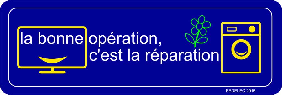 La bonne operation c'est la réparation